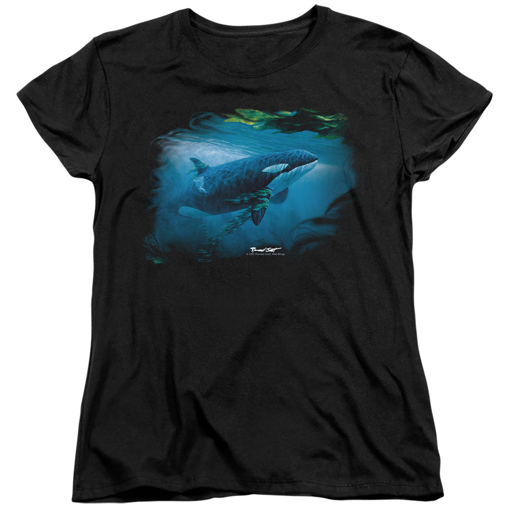 WILDLIFE PURSUIT THRU THE KELP ORCA-S/S T-Shirt