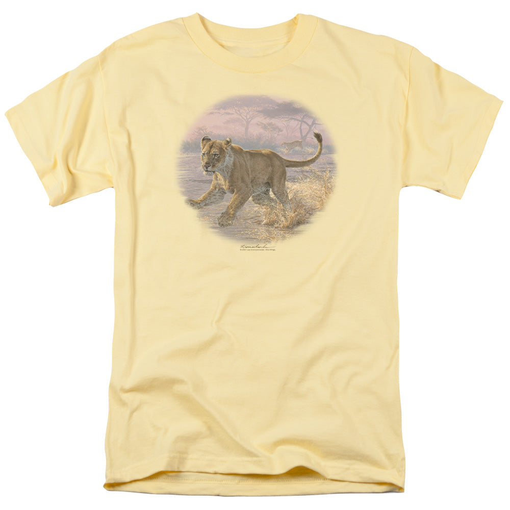 Wildlife - Pandemonium - Short Sleeve Adult 18/1 - Banana T-shirt