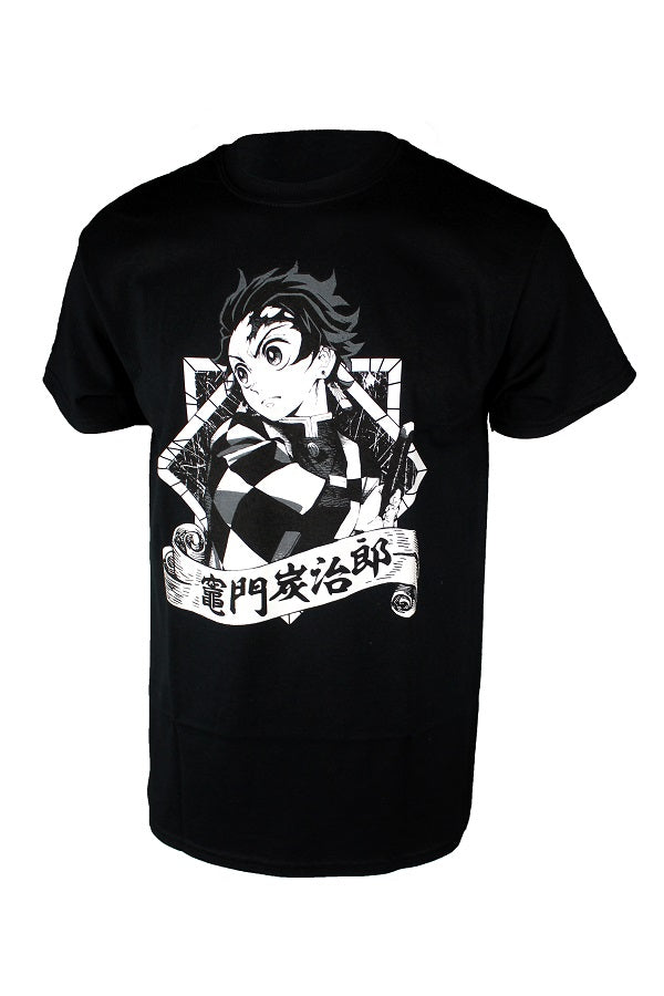 Demon Slayer Tanjiro Black T-Shirt