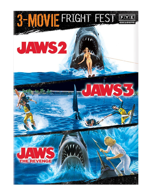Fright Fest Jaws 3-Movie Collection [Jaws 2, Jaws 3, Jaws The Revenge]