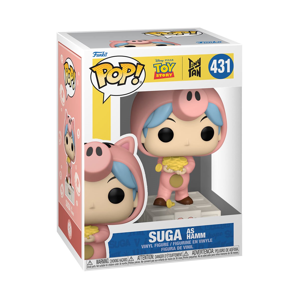 Funko Pop! Toy Story x TinyTAN BTS Suga as Hamm