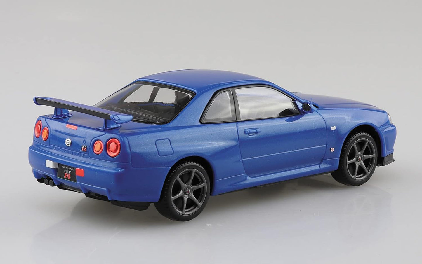 Aoshima Snap Kit 1/32 Nissan R34 Skyline GT-R (Bayside Blue)