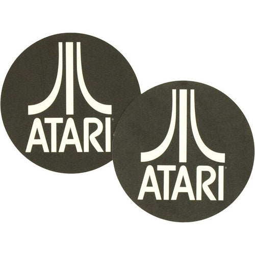 Atari Logo Turntable Slipmat Set in White