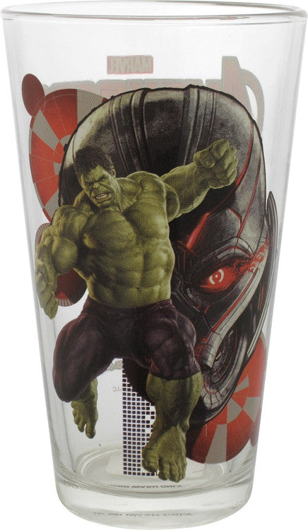 Avengers Age of Ultron Incredible Hulk Pint Glass