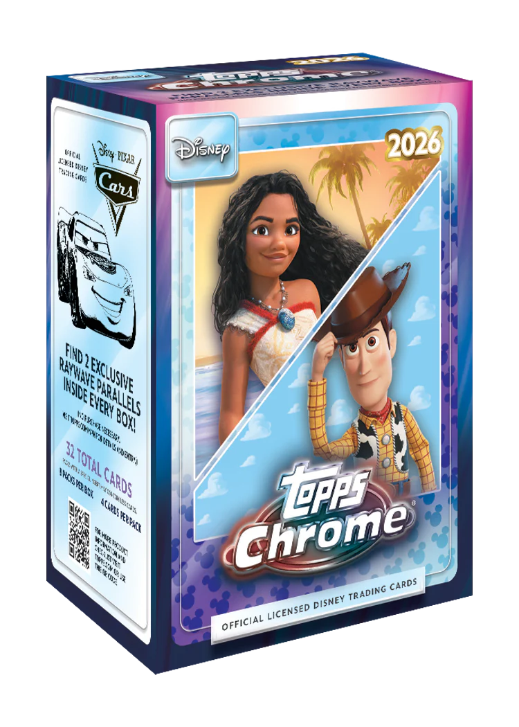 2026 Topps Chrome® Disney - Value Box – FYE