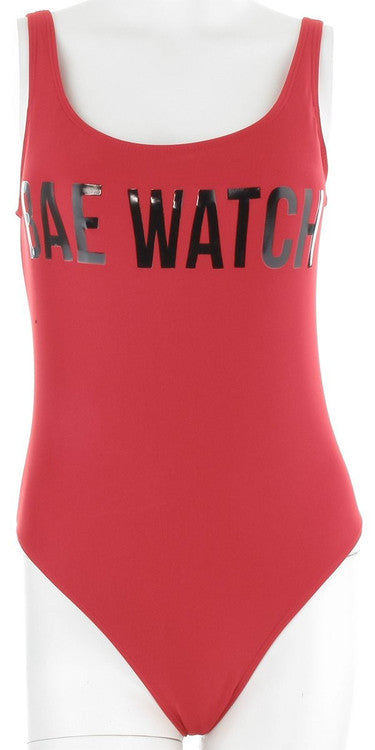 Bae Watch One Piece Swimsuit