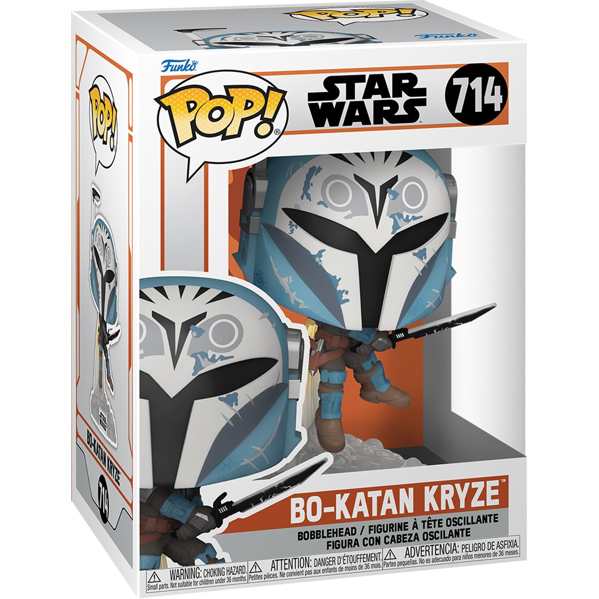 Funko Pop! Star Wars: The Mandalorian Bo-Katan Kryze with Darksaber and Jet Pack