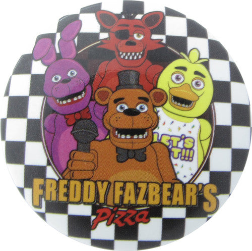 Five Nights at Freddy's Group Checkerboard Button
