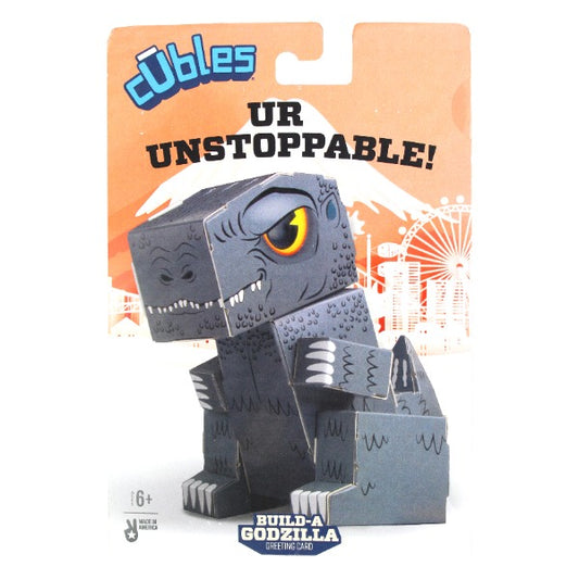 Godzilla Cubles - Build a Godzilla Foldable Figure