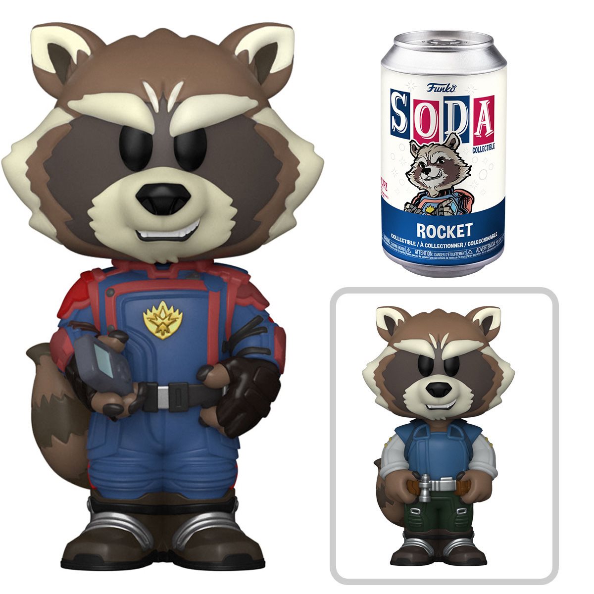 FUNKO VINYL SODA: Guardians of the Galaxy - Rocket (Styles May Vary)