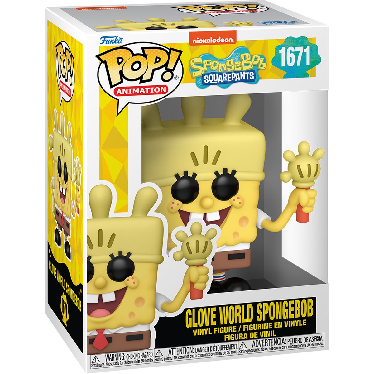 SpongeBob SquarePants 25th Anniversary Glove World SpongeBob