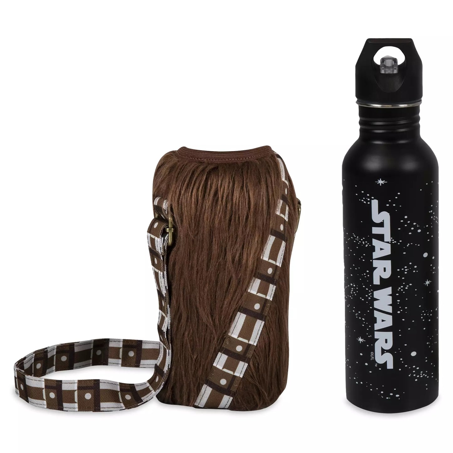 Chewbacca Stainless Steel Water Bottle and Cooler Tote