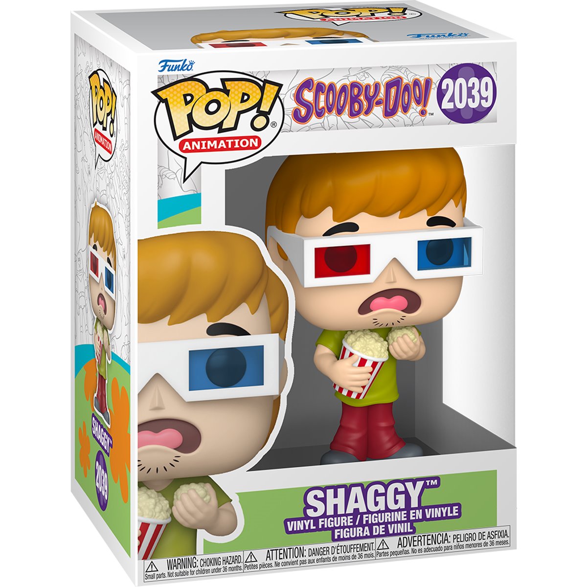 Funko Pop! Scooby-Doo Shaggy with Popcorn