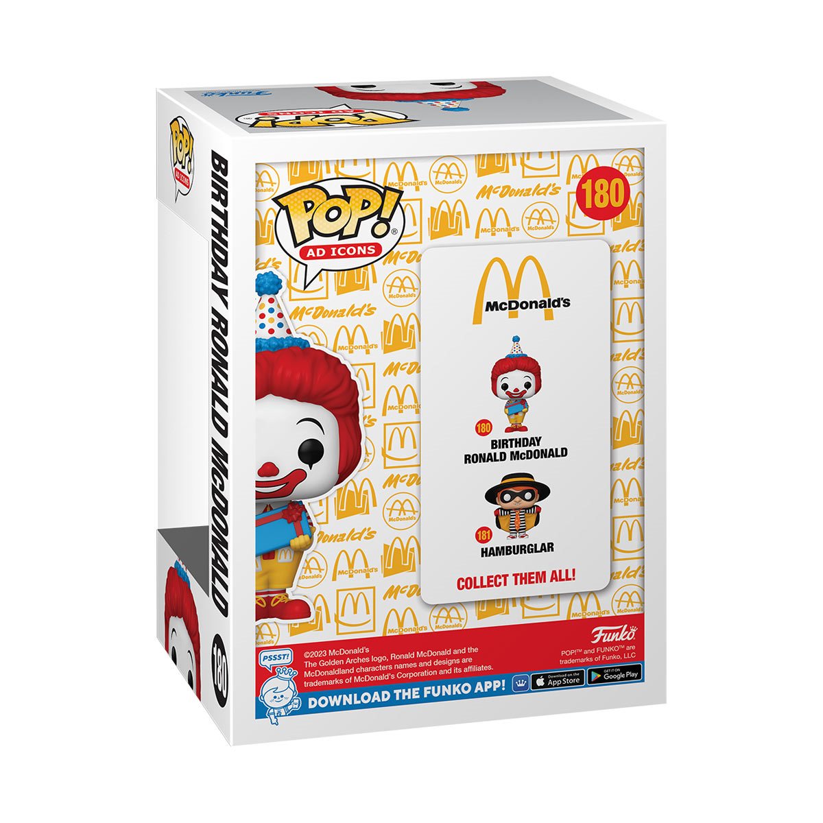 Funko Pop! Icons: McDonalds - Birthday Ronald McDonald