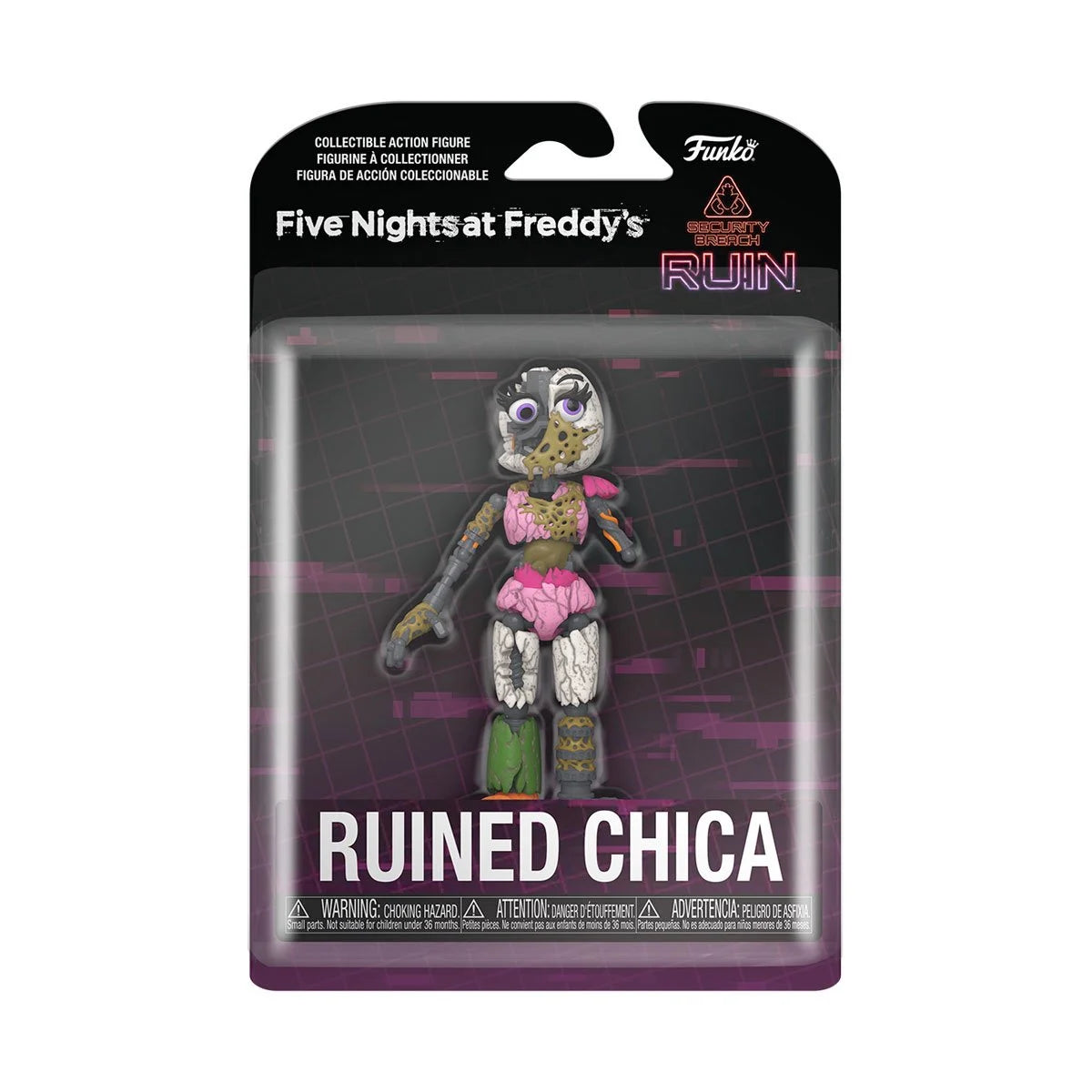Five Nights at Freddy's: Security Breach Ruin - Ruined Chica Action Figure
