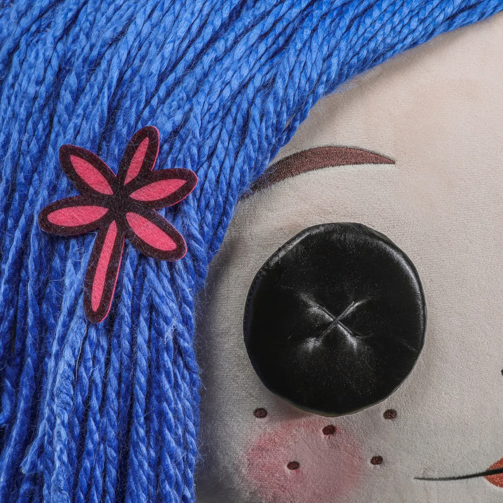 Coraline 5' Life-Size Plush with Button Eyes