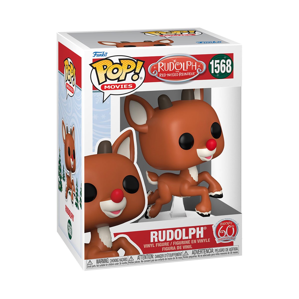 Funko Pop! Rudolph the Red-Nosed Reindeer 60th Anniversary Rudolph (Flying)