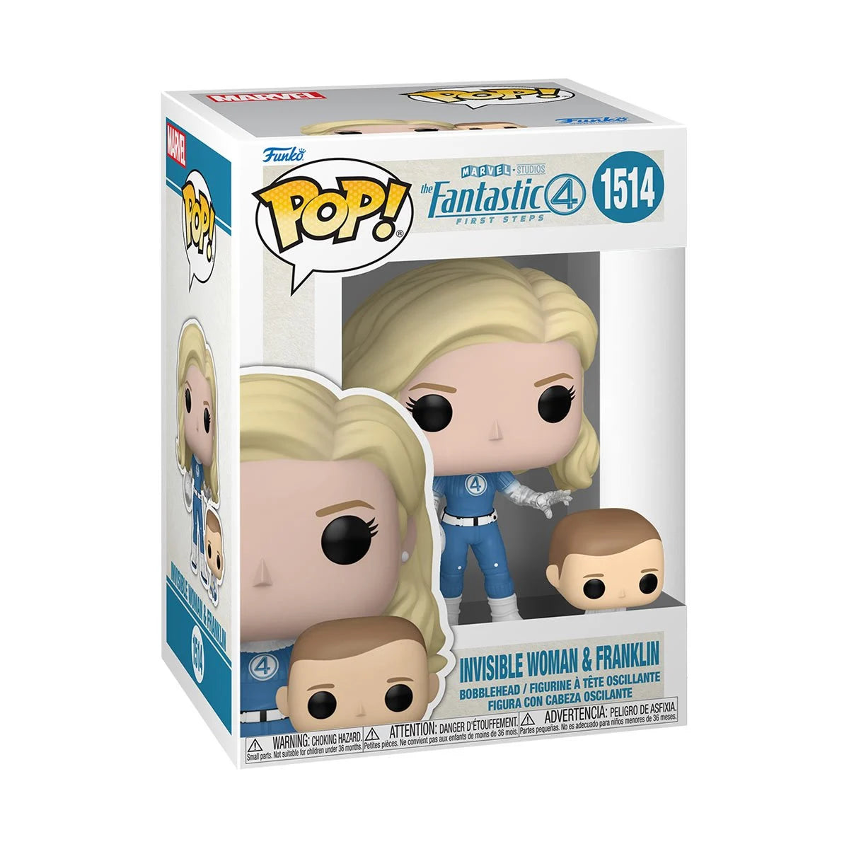 Funko Pop! The Fantastic Four: First Steps Invisible Woman & Franklin