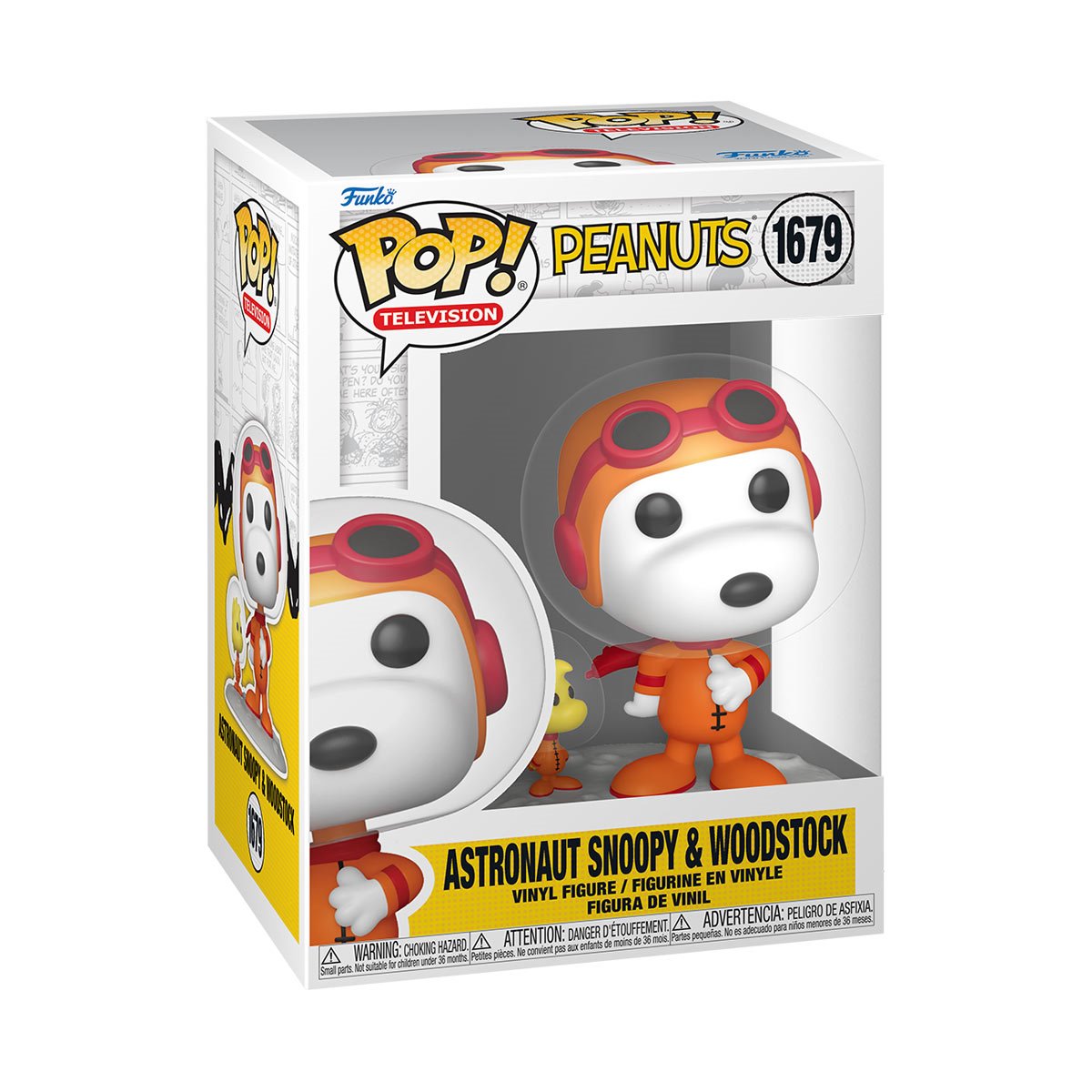 Funko Pop! Peanuts Astronaut Snoopy & Woodstock