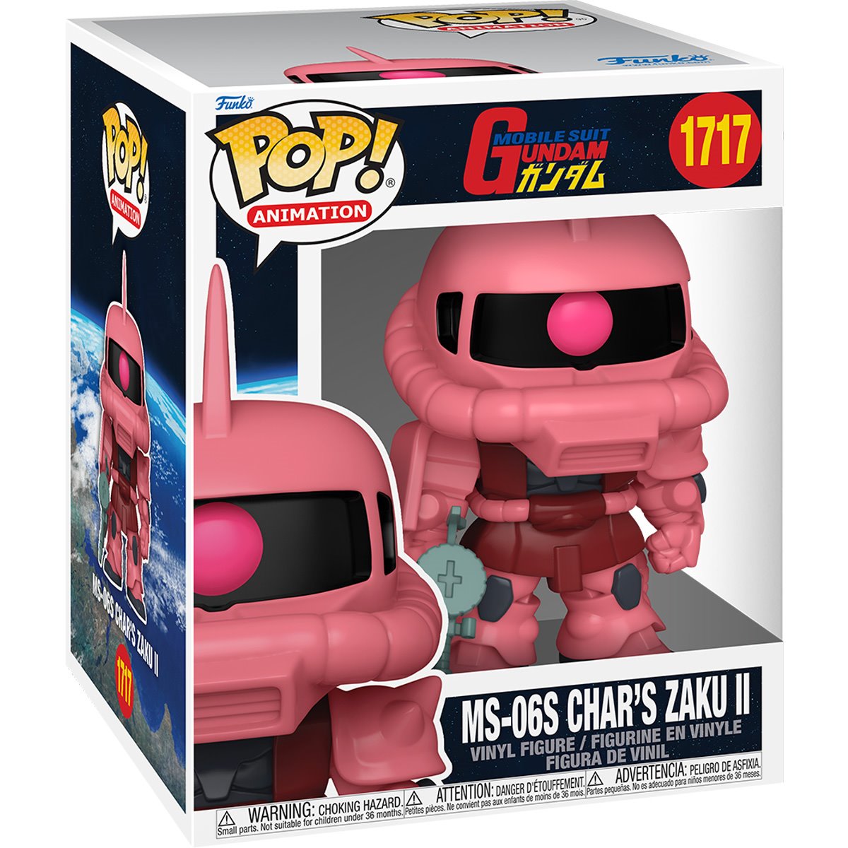 Funko Pop! Mobile Suit Gundam MS-06S Char’s Zaku II Super 6-1/4 Inch