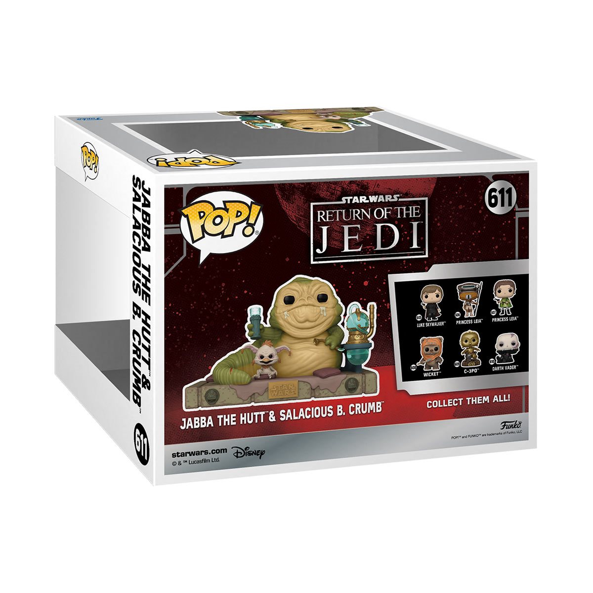 Funko Pop! Movie Moment: Return of the Jedi 40th - Jabba w/salacious
