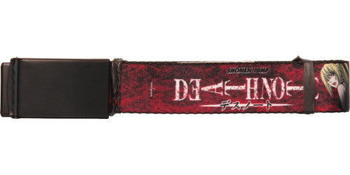 Death Note Misa and Light Mesh Belt in Red