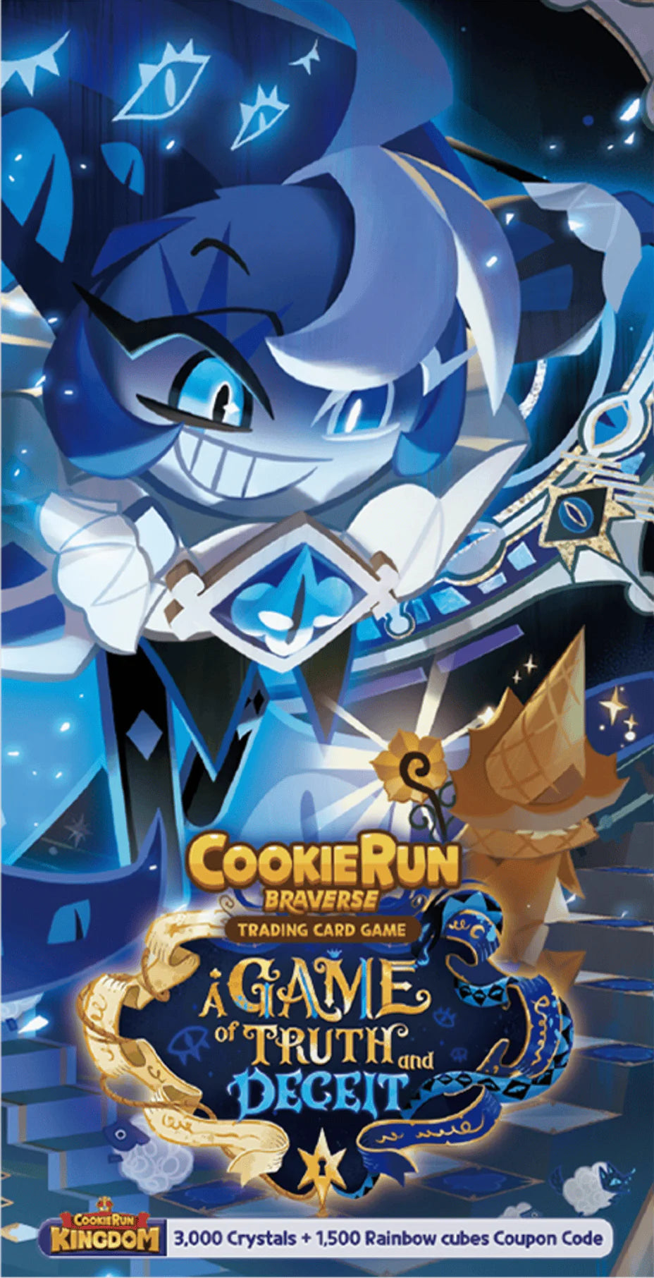 super sister booster box CookieRun TCG: A Game of Truth and Deceit Accent Color:Volt Yellow MTG deck building Place them on their pokemon booster box resealed