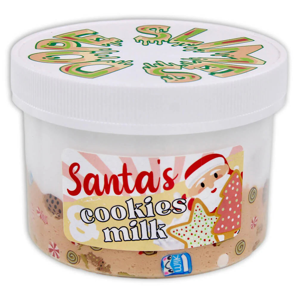 Dope Slimes Santa's Cookies and Milk Slime