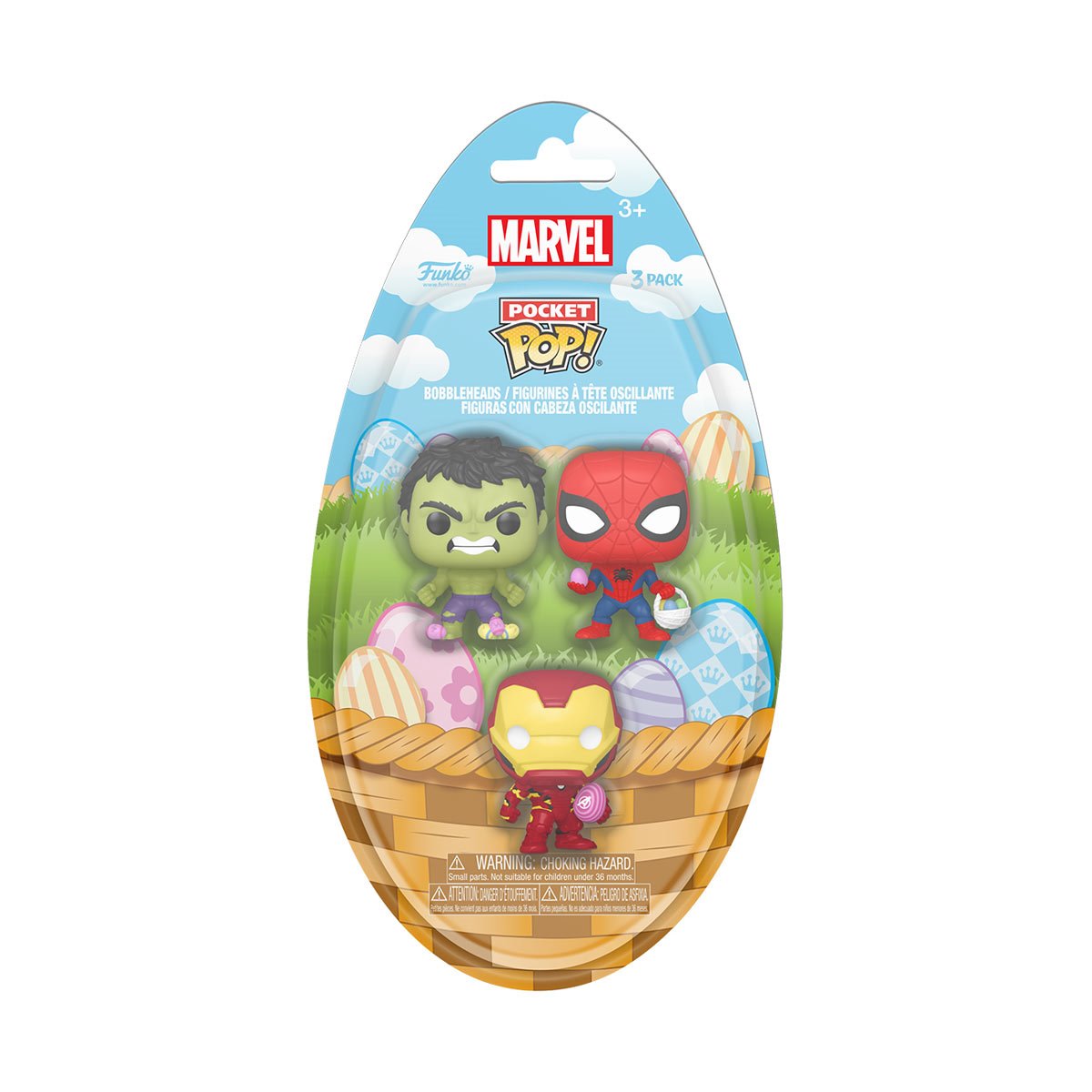 Funko Pocket Pop! Marvel Easter Mini-Figure 3-Pack