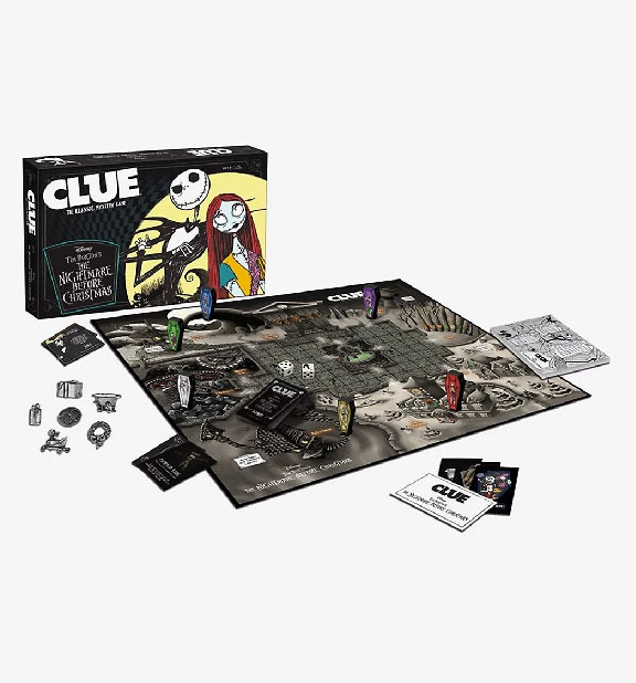 Clue: Disney The Nightmare Before Christmas Edition Board Game