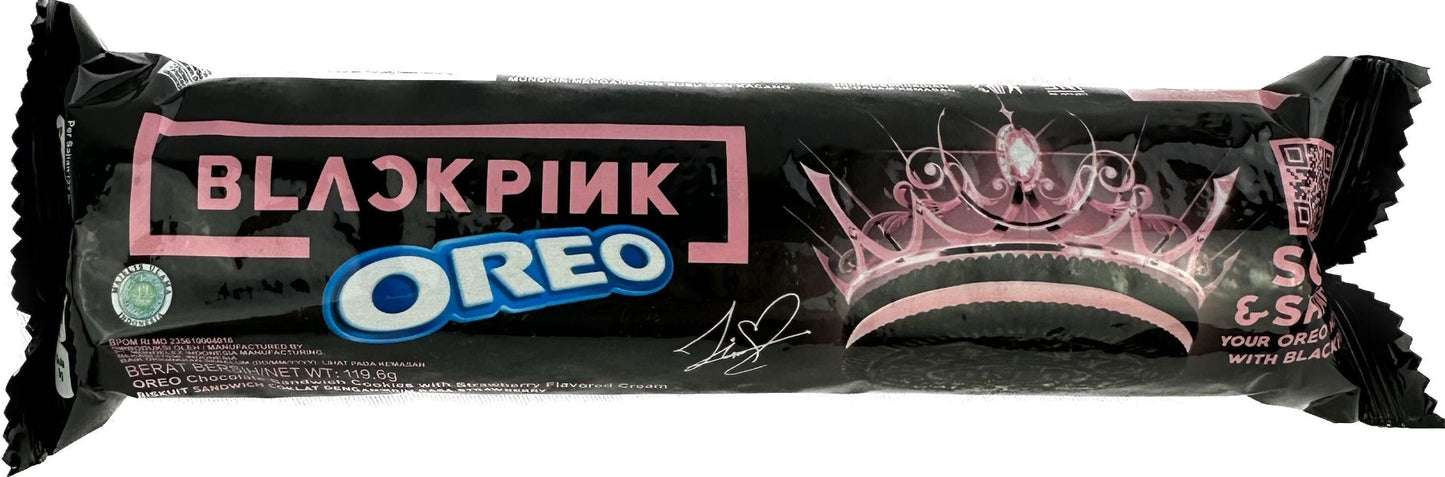 BLACKPINK Strawberry Cream Oreo Cookies