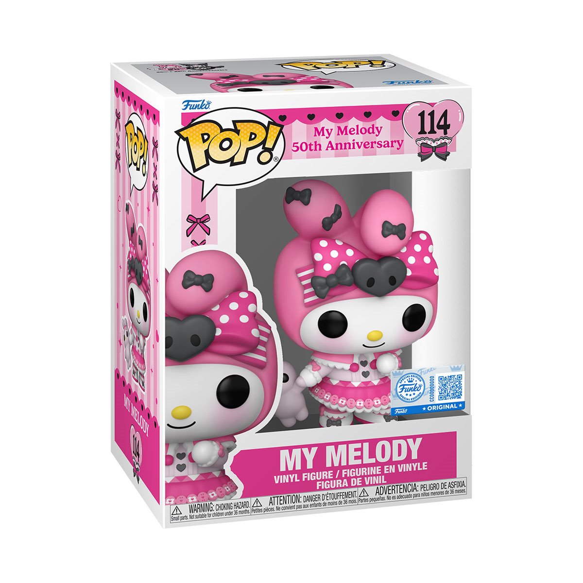 Funko Pop! Sanrio: My Melody 50th Anniversary- My Melody (Specialty Series)