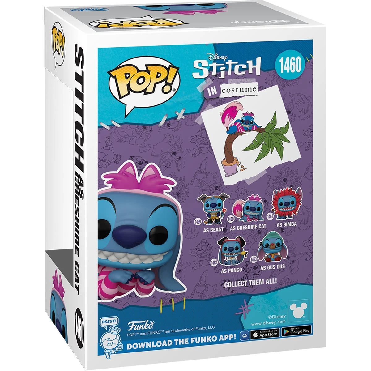 Funko Pop! Lilo & Stitch - Costume Stitch as Cheshire Cat