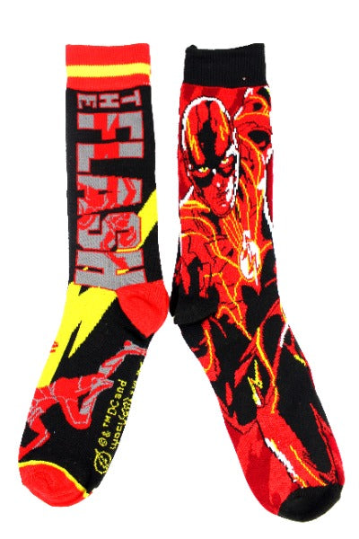 DC - Flash Tie-Dye Crew Socks 2-Pack