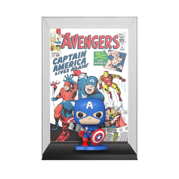 Funko Pop! Comic Cover: Marvel - Avengers #4 (1963) Captain America