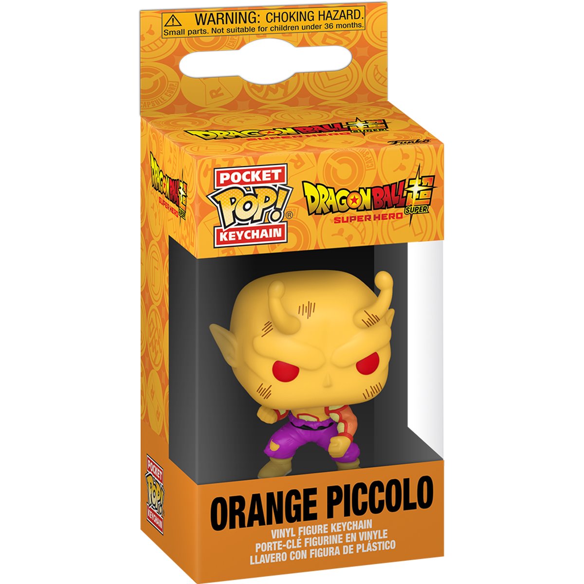 Funko Pop! Dragon Ball Super: Super Hero Orange Piccolo Keychain