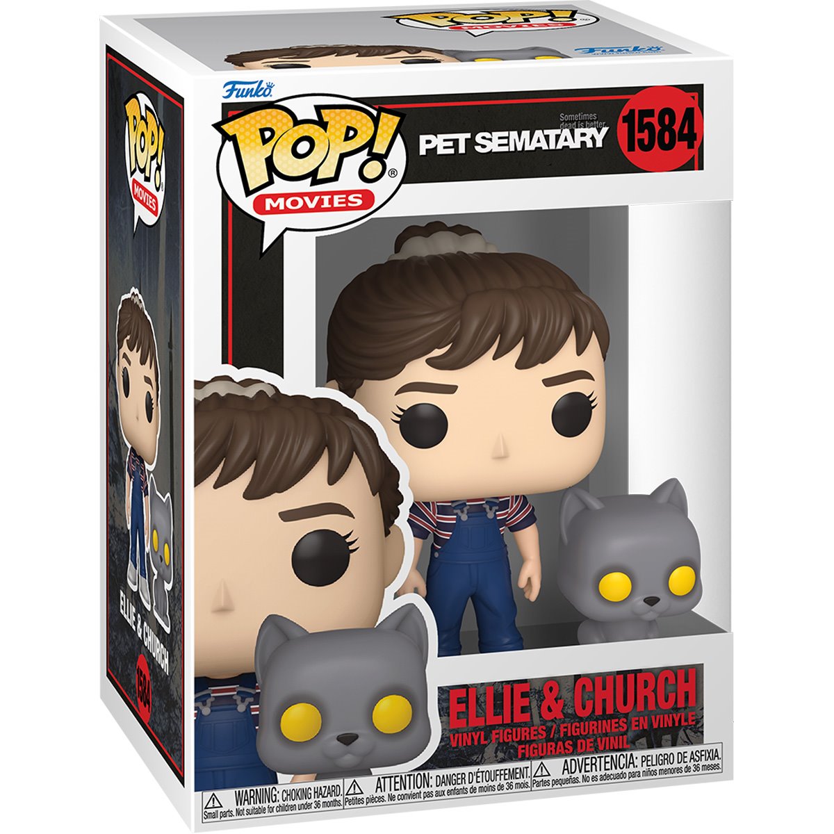 Funko Pop! Pet Sematary Ellie and Church
