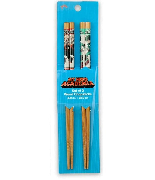 My Hero Academia: Deku and Bakugo Chopsticks - 2pk