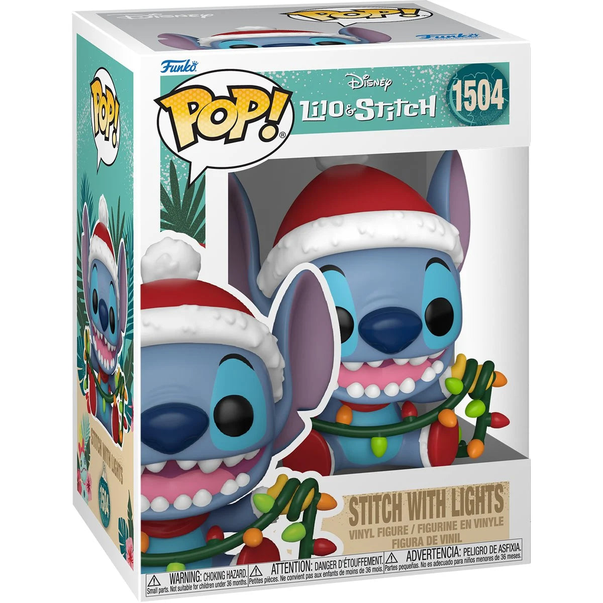 Funko Pop! Lilo & Stitch Holiday Stitch with Lights