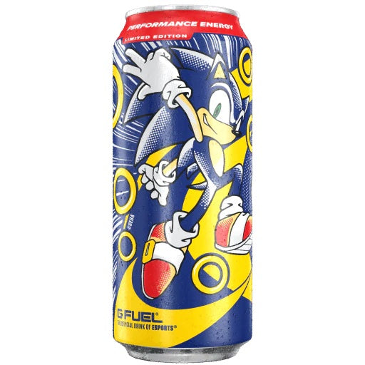 G Fuel Sonic the Hedgehog Peach Rings Energy Drink 16 oz
