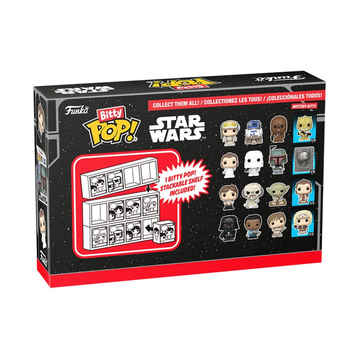 Funko Bitty Pop! Star Wars Luke Skywalker (Hoth) Series 2 4-Pack