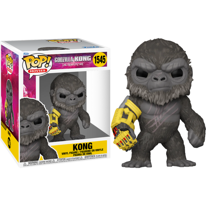 Funko Pop! Godzilla Vs Kong 2: The New Empire - Kong with Mechanical Arm 6"