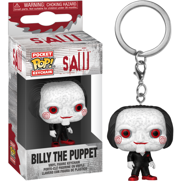Funko Pop! Keychain: Saw - Billy the Puppet 10th Anniversary