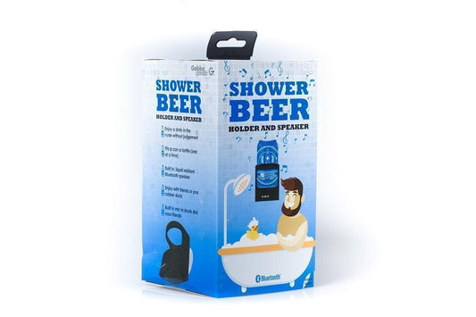Shower Beer Holder & Bluetooth Speaker