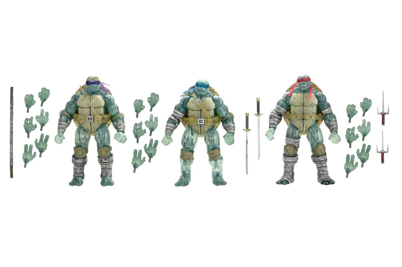 Teenage Mutant Ninja Turtles The Last Ronin GHOST BROTHERS Ultimate Action Figure 3-Pack