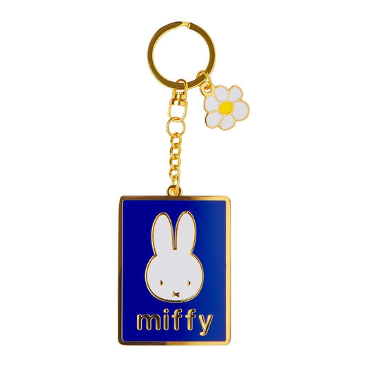 Miffy Daisy Metal Keychain