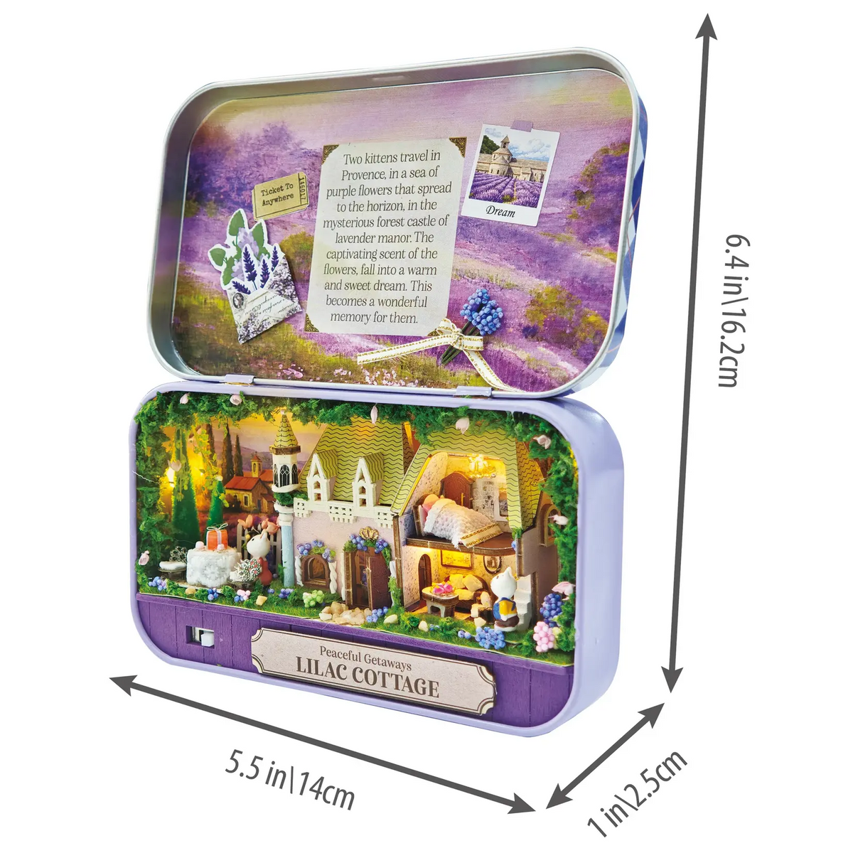 Hands Craft DIY Tiniatures: Lilac Cottage