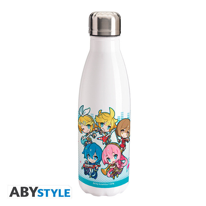 Hatsune Miki Chibi Vocaloid Group Water Bottle