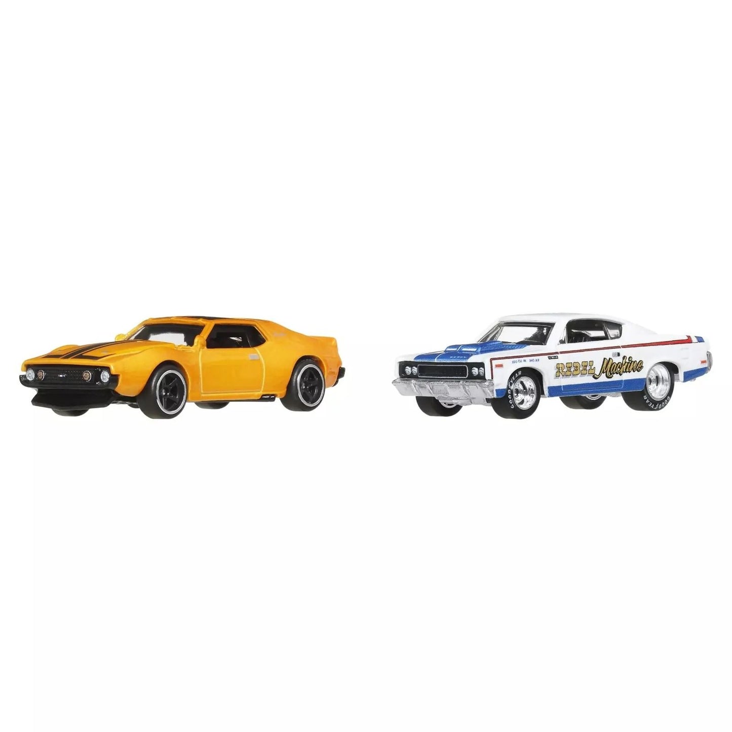 Hot Wheels Premium Car Culture 1971 AMC Javelin & AMC Rebel Machine Diecast 2 Pack