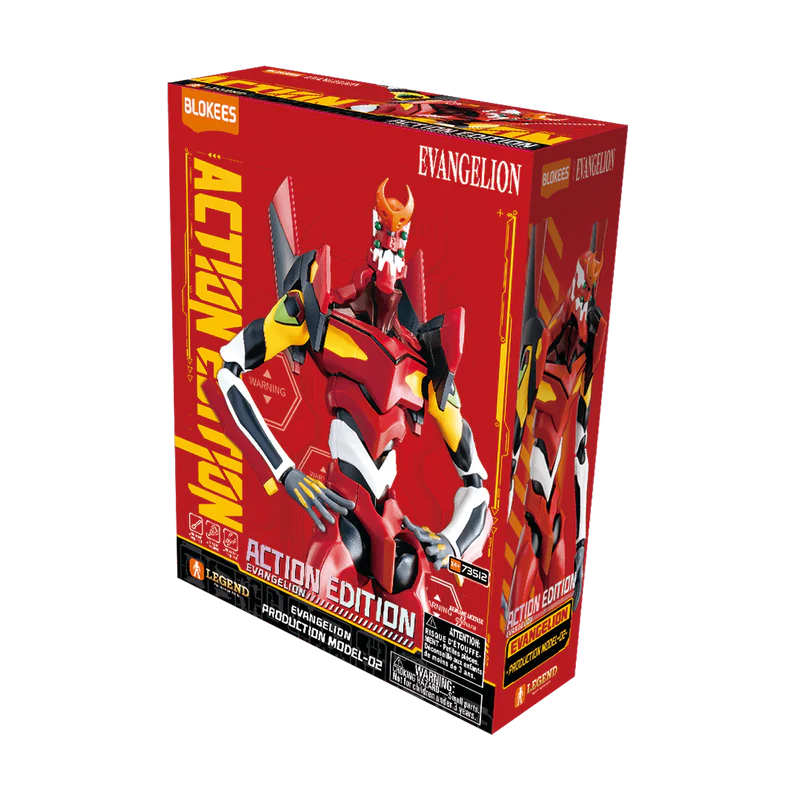 Blokees Evangelion 02: Production Model-02 Model Kit
